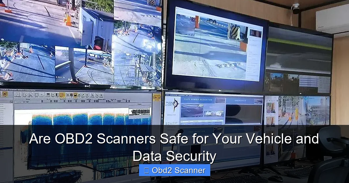 Are OBD2 Scanners Safe for Your Vehicle and Data Security