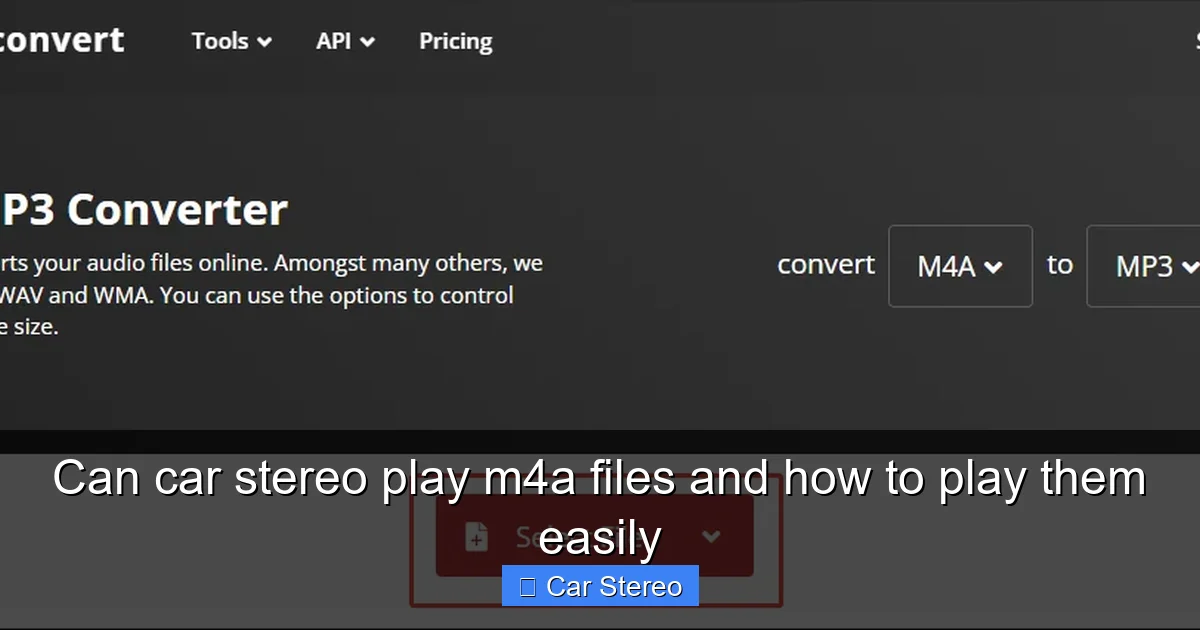 Can car stereo play m4a files and how to play them easily