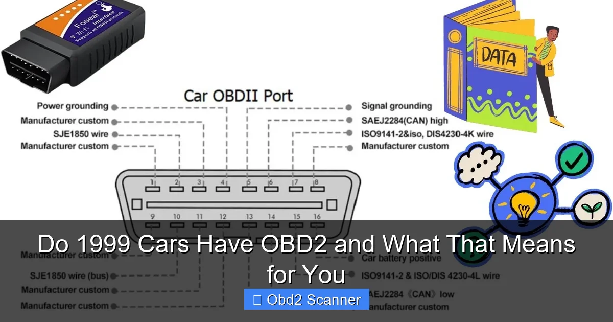 Do 1999 Cars Have OBD2 and What That Means for You