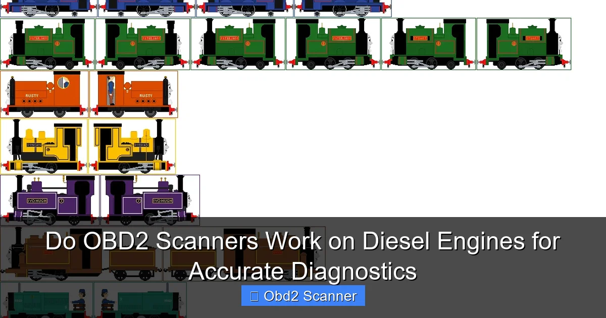 Do OBD2 Scanners Work on Diesel Engines for Accurate Diagnostics