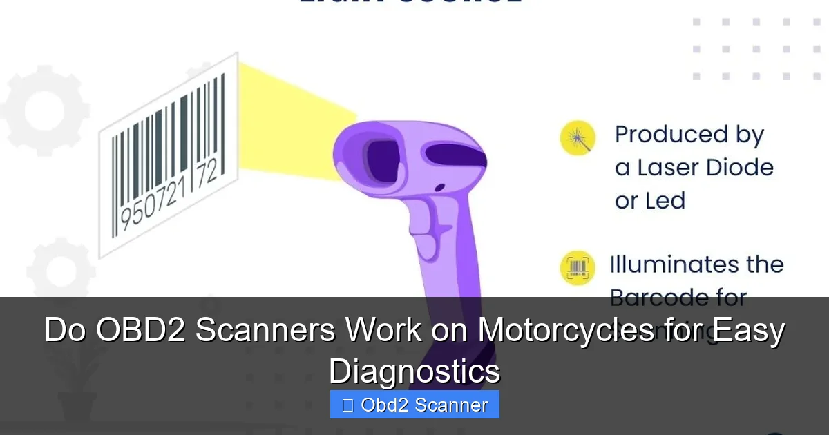 Do OBD2 Scanners Work on Motorcycles for Easy Diagnostics