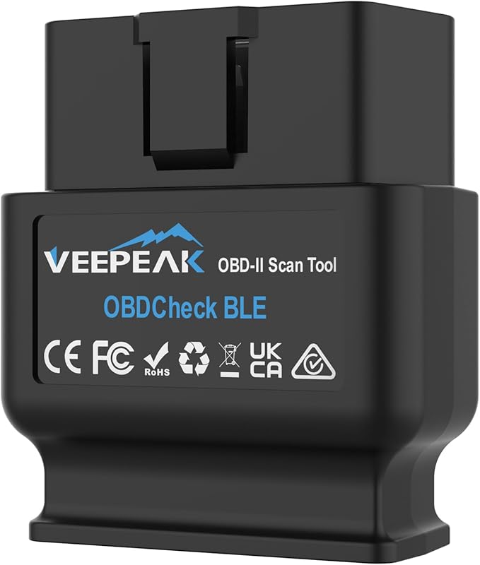 Veepeak OBDCheck BLE Bluetooth OBD2 Scanner for iOS and Android, Wirel