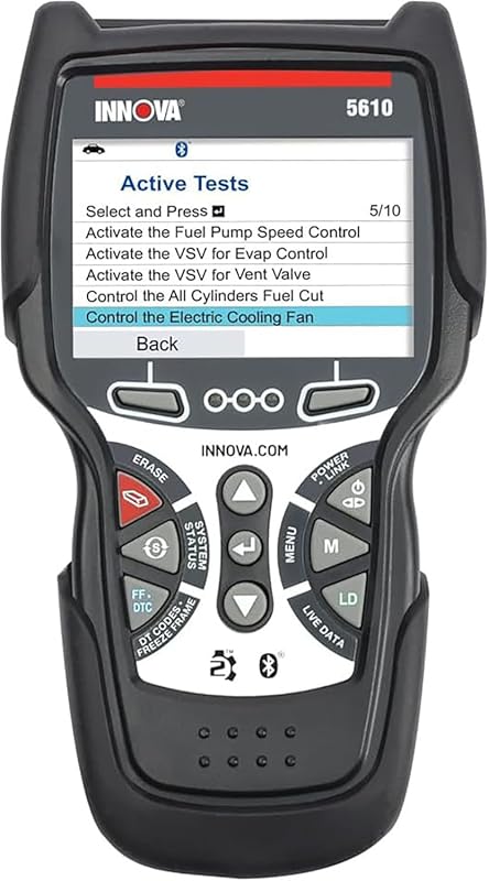 Innova 5610 Bidirectional OBD2 Scan Tool for Vehicle Diagnostics and G
