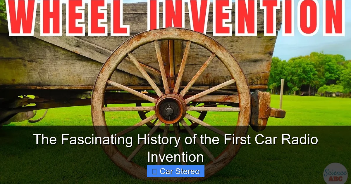 The Fascinating History of the First Car Radio Invention