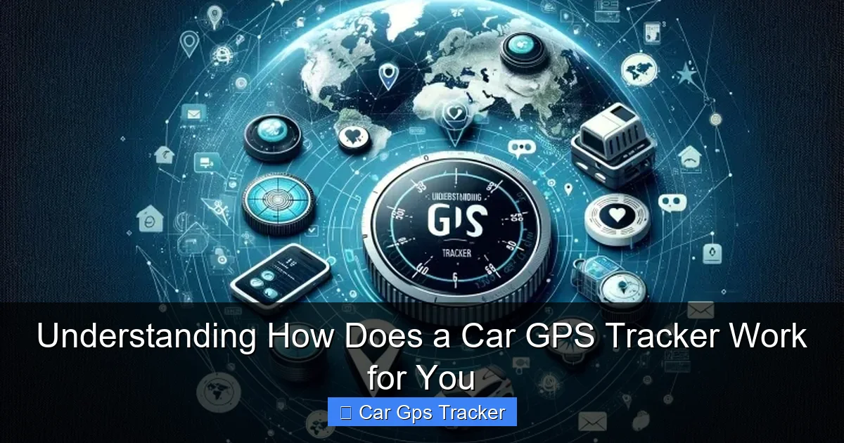 Understanding How Does a Car GPS Tracker Work for You