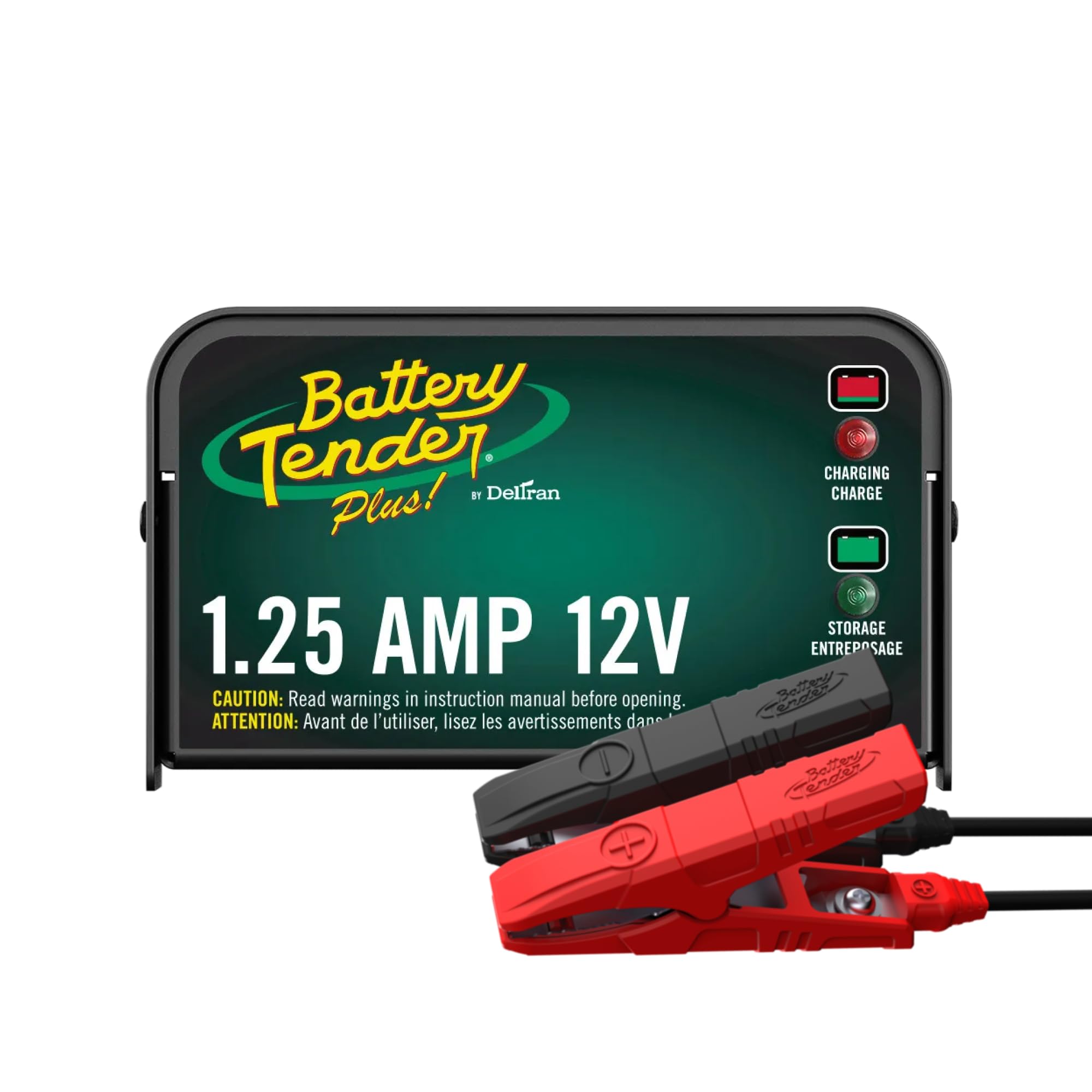 Battery Tender Plus 12V 1.25 AMP Car & Motorcycle Battery Charger and Maintainer