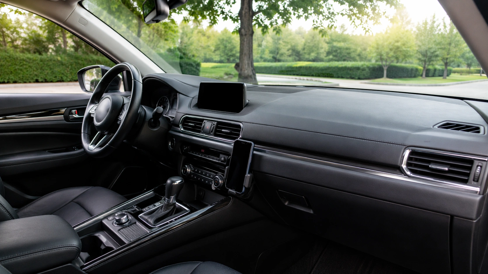 where should phone mount be placed