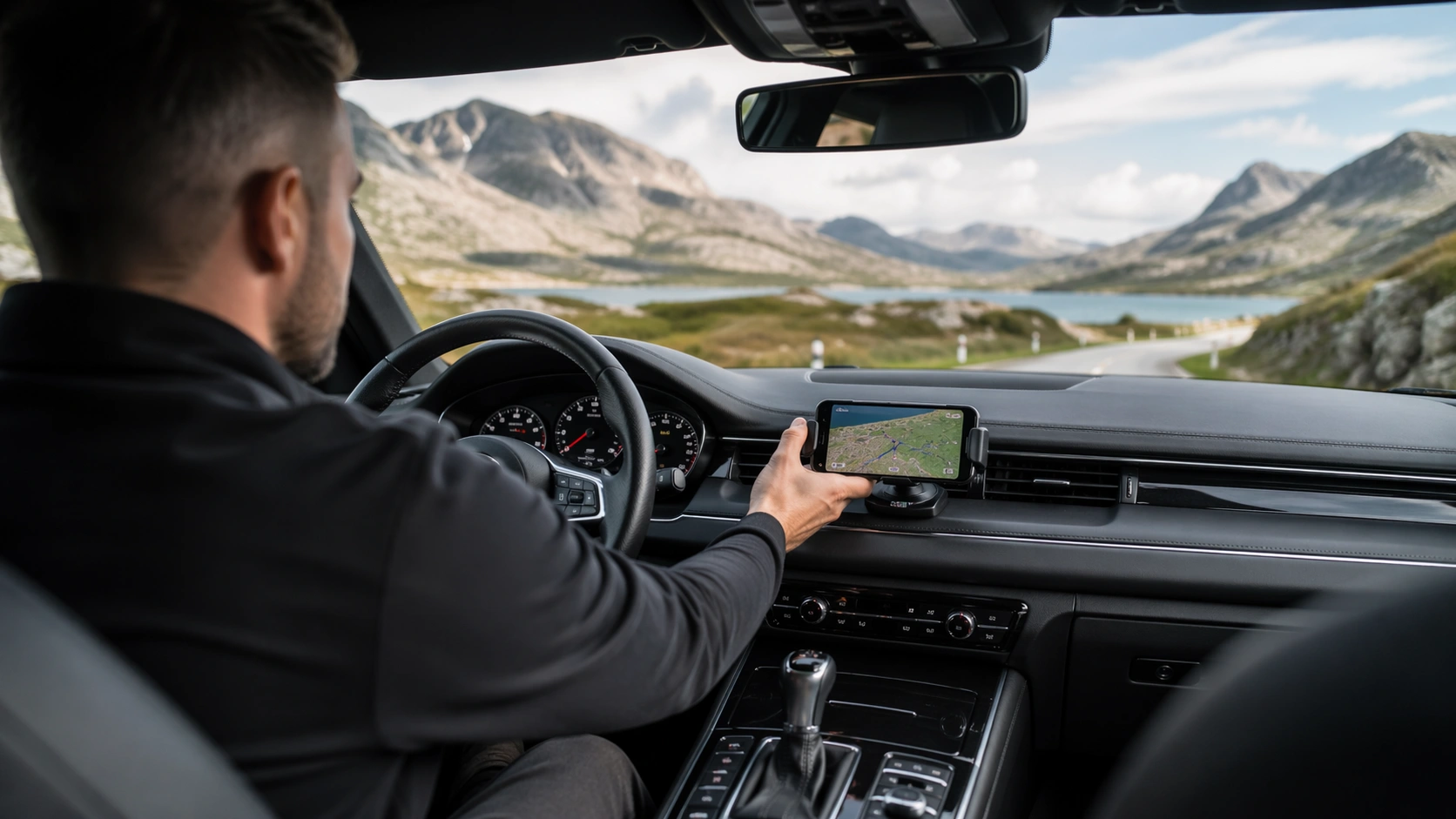 car dashboard phone holder tips