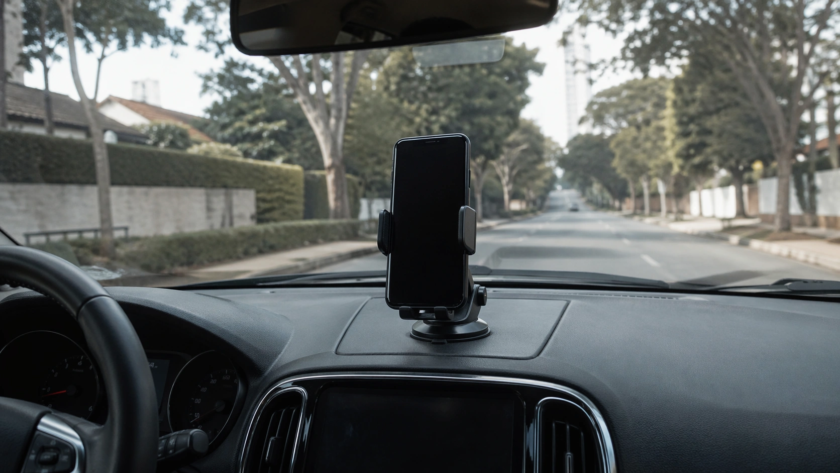how to keep phone stable in car mount