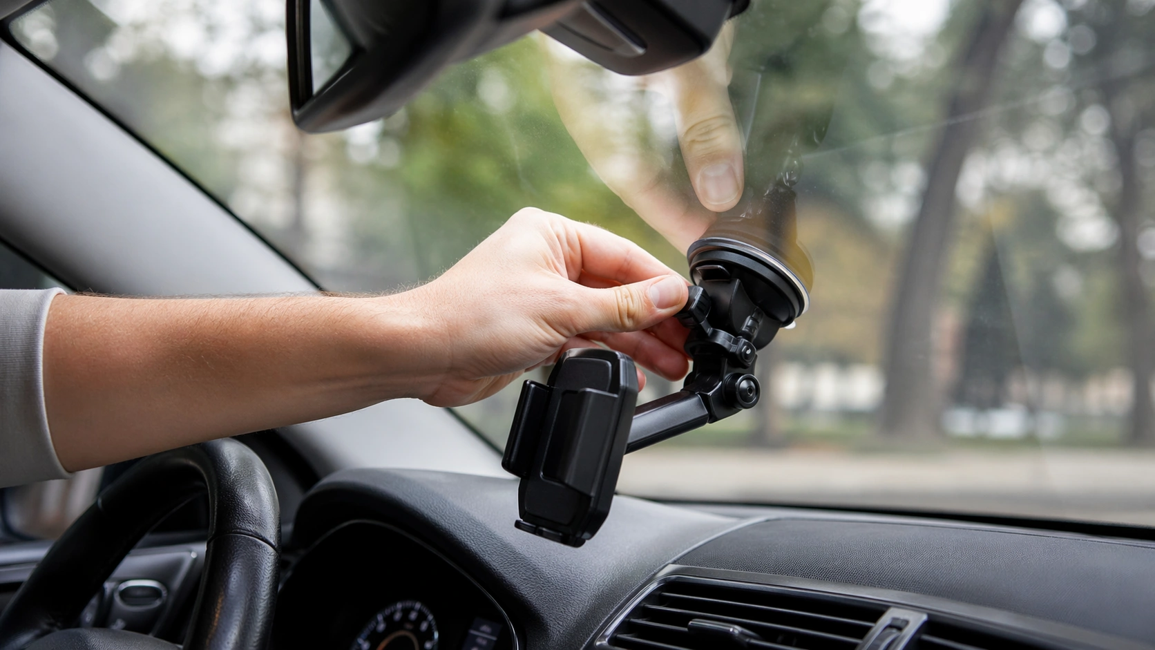 how to adjust phone holder for navigation