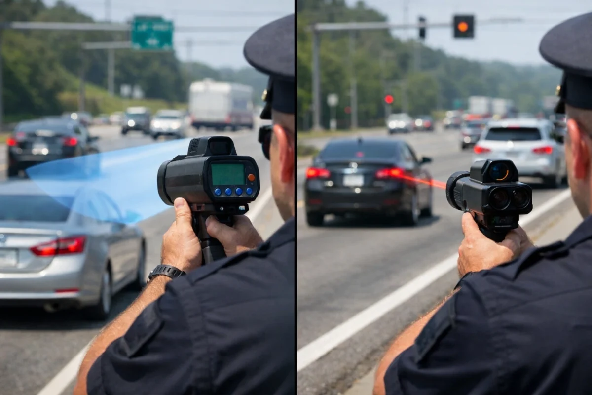 how radar guns measure speed