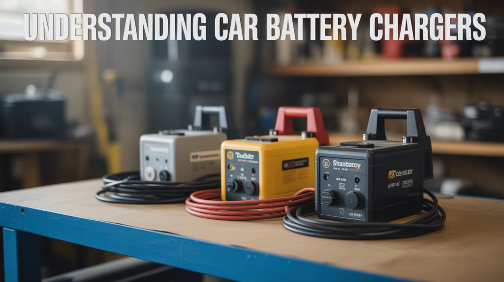 how to connect a car battery charger