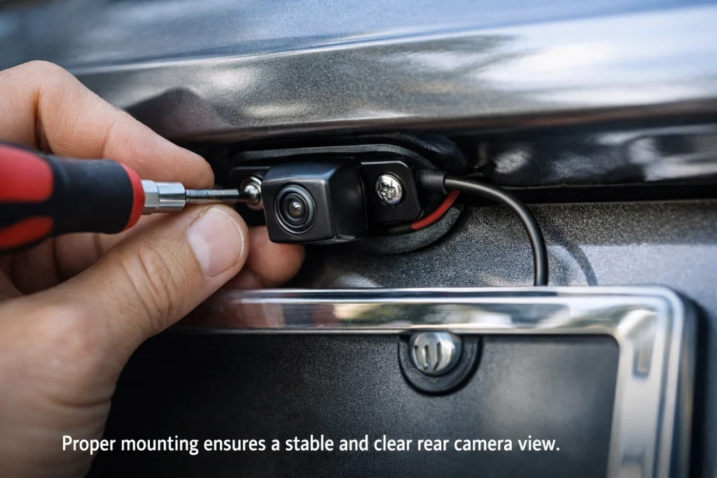 How to Install Rear Camera on Car