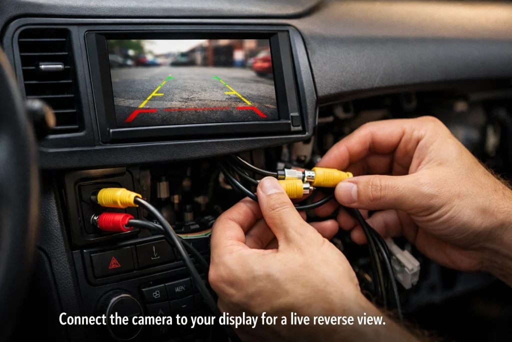 How to Install Rear Camera on Car