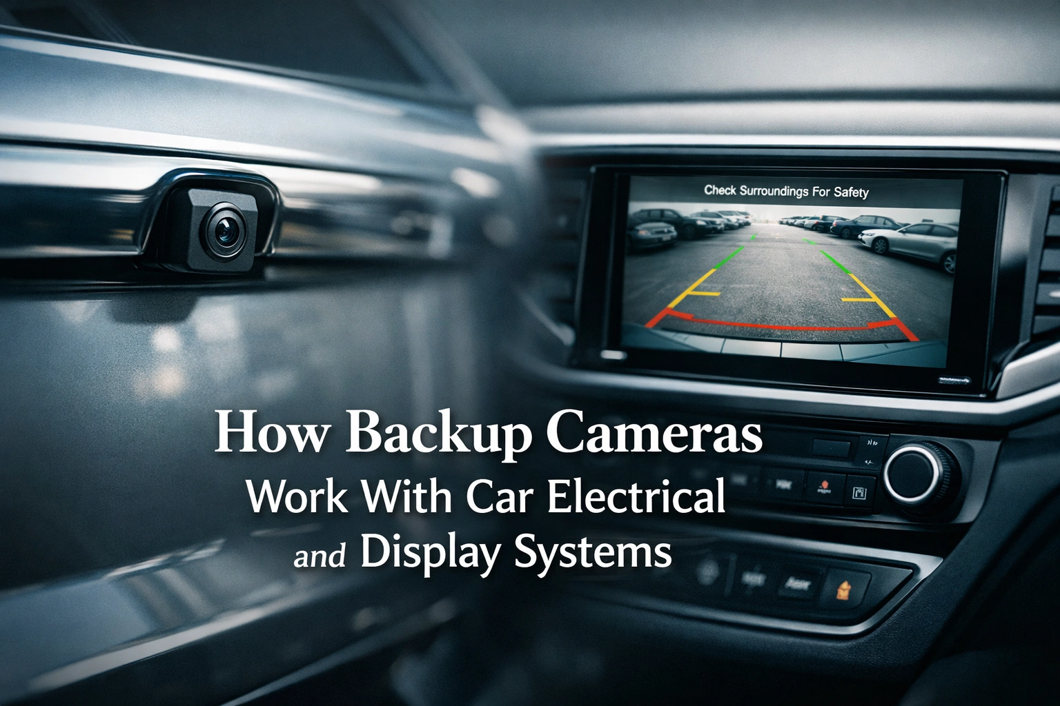 How Backup Cameras Integrate With Car Systems