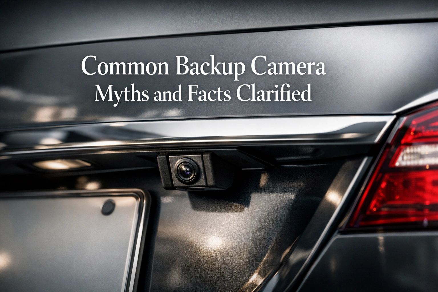 Backup Camera Myths vs Facts