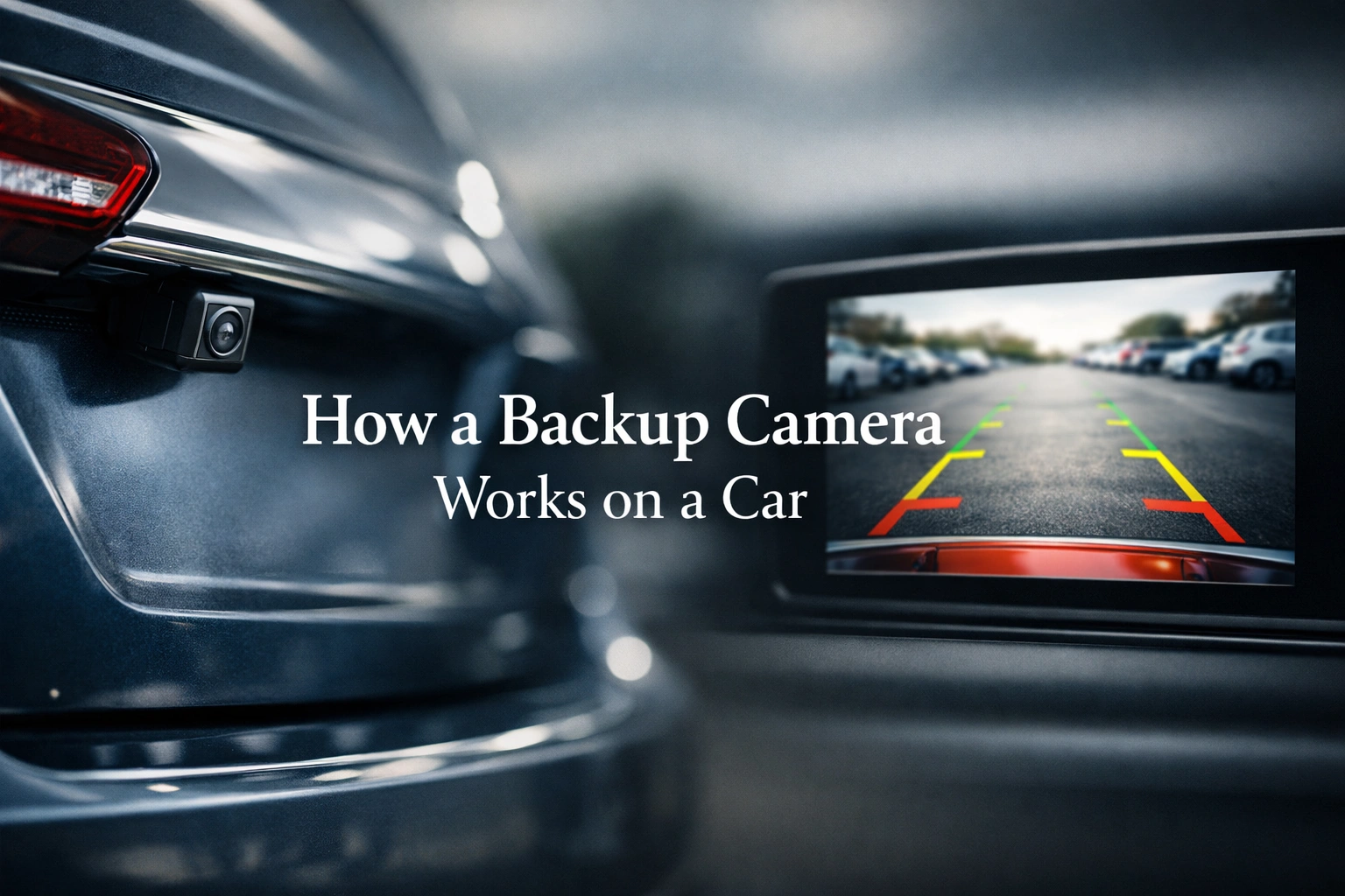 How Backup Cameras Eliminate Blind Spots