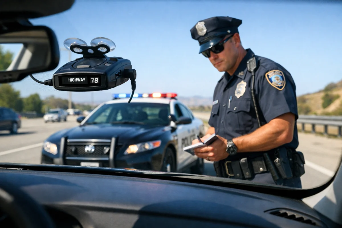 why radar detectors are illegal in some places