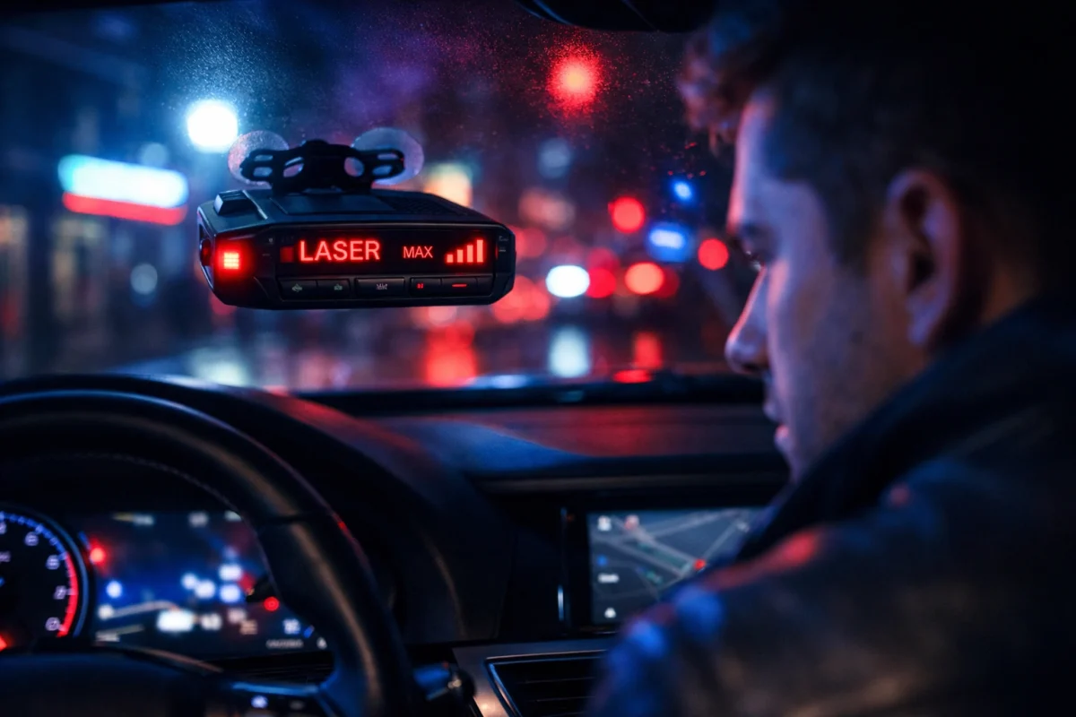how to avoid false alerts on radar detector