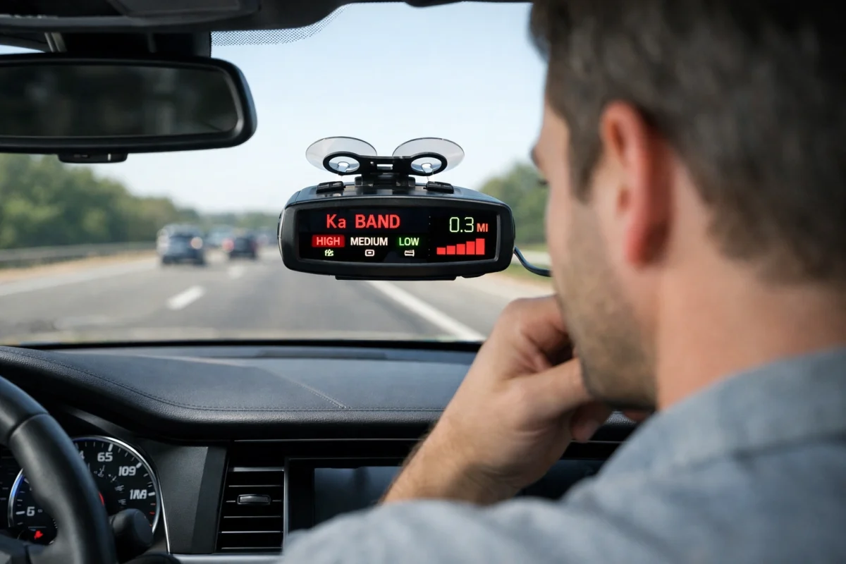 radar detector signal meanings explained
