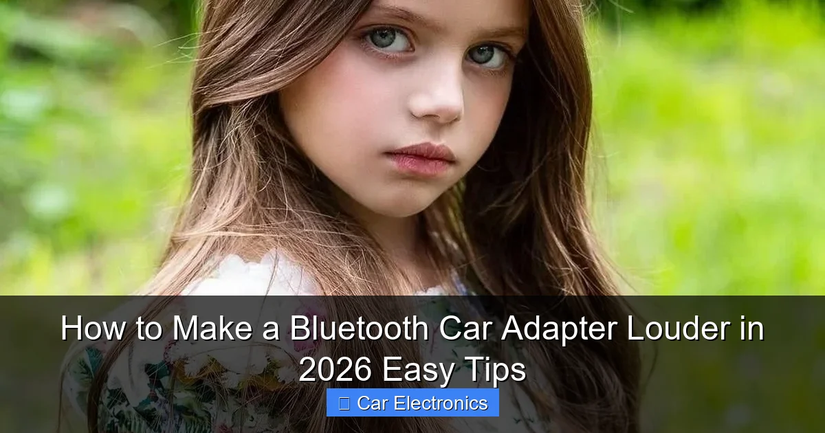 How to Make a Bluetooth Car Adapter Louder in 2026 Easy Tips