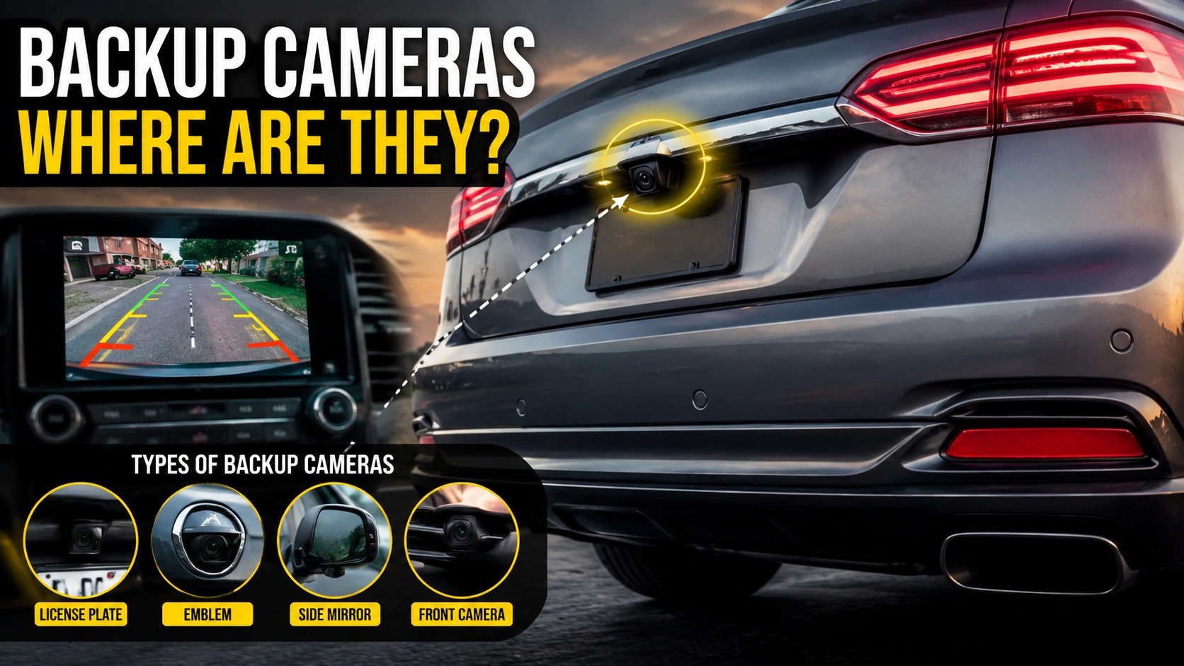 Chilli Tech Rear Camera Where Are Backup Cameras Located: A Clear Guide to Their Typical ...
