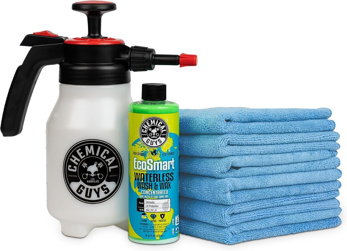 Chemical Guys Drought Buster Eco Waterless Car Wash and Wax Kit