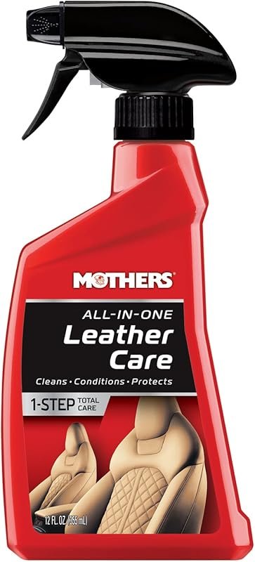 Mothers All-In-One Leather Care Cleaner Conditioner and Protectant 12 oz