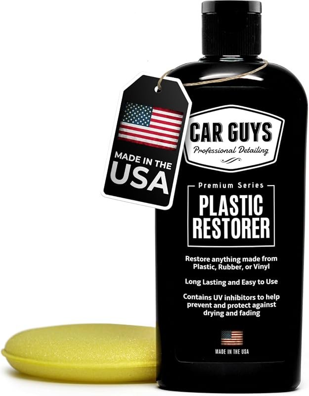CAR GUYS Plastic Restorer for Plastic Rubber and Vinyl Trim