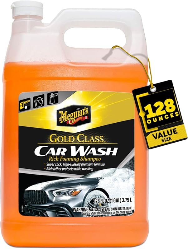 Meguiar's Gold Class Car Wash Soap and Conditioner 1 gallon