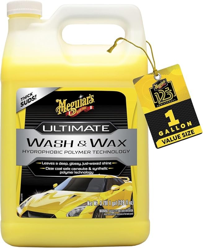 Meguiar's Ultimate Wash and Wax Car Soap 1 gallon
