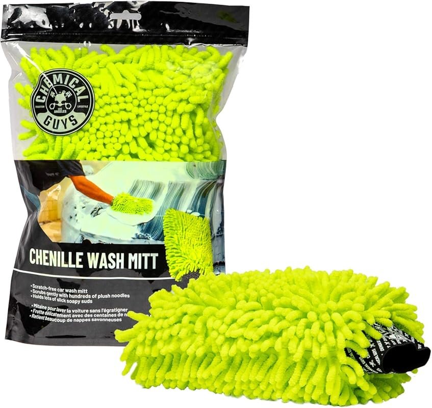 Chemical Guys Chenille Microfiber Wash Mitt for Cars