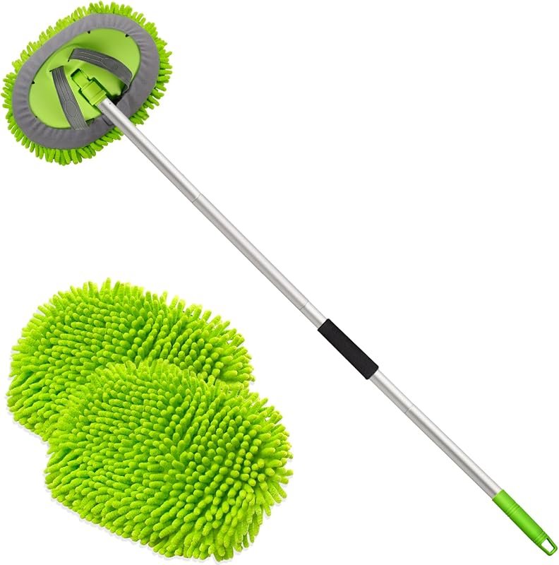 anngrowy 62-Inch Car Wash Brush Mop Kit