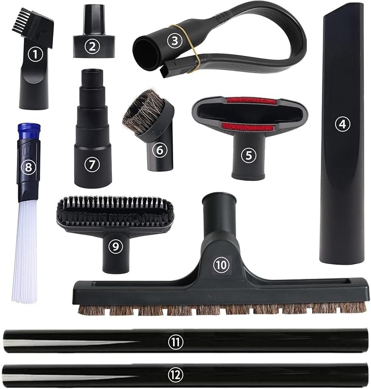 Universal 12-Piece Vacuum Attachment Kit