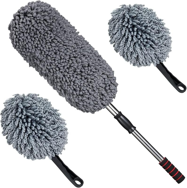 IPELY 3-Pack Large Microfiber Car Duster