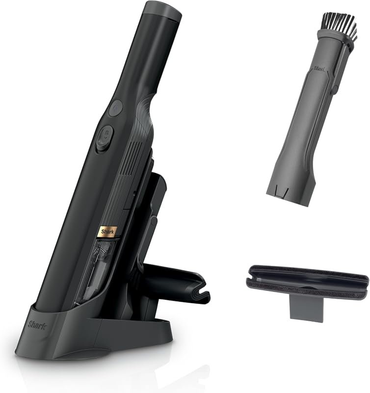 Shark WANDVAC Cordless Hand Vac with crevice tool for cars
