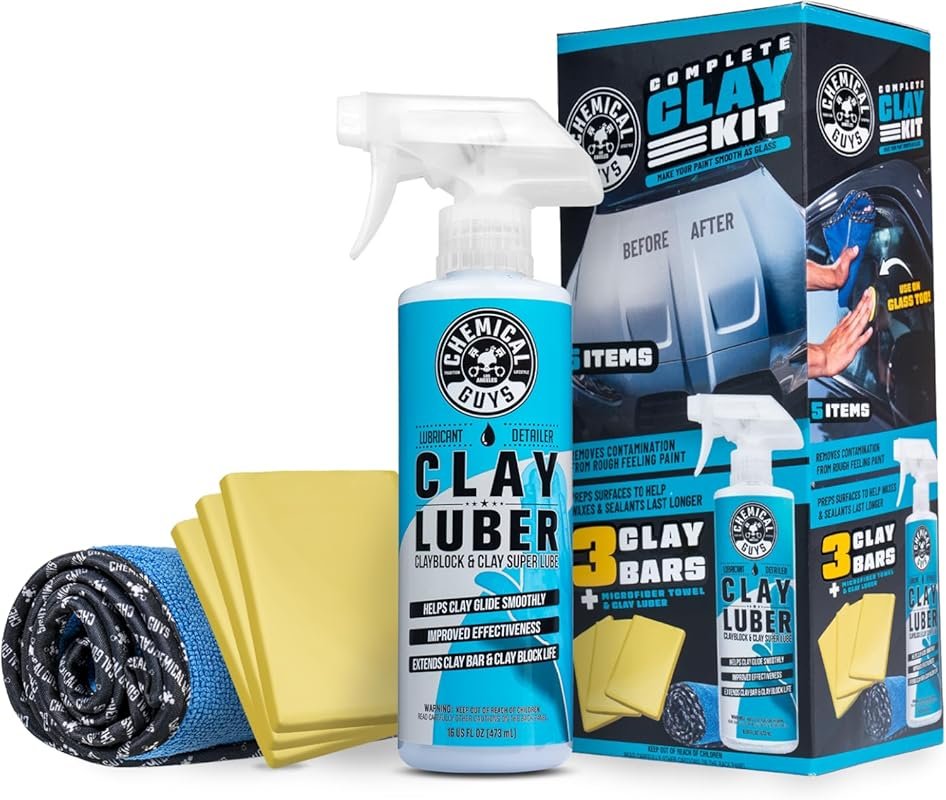Chemical Guys Complete Clay Kit for paint restoration