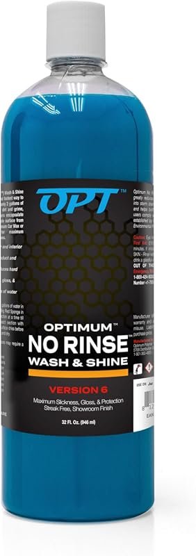 Optimum No Rinse Wash and Shine Version 6 Rinseless Car Wash Soap