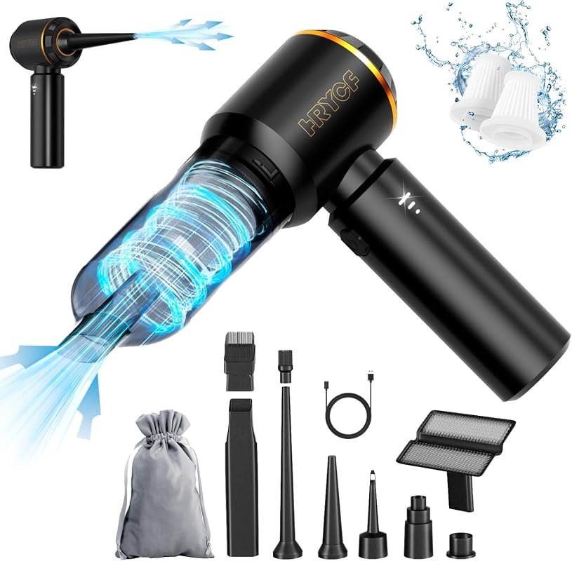 CNMSGM Cordless Handheld Car Vacuum with 20000Pa Suction for Tight Spaces