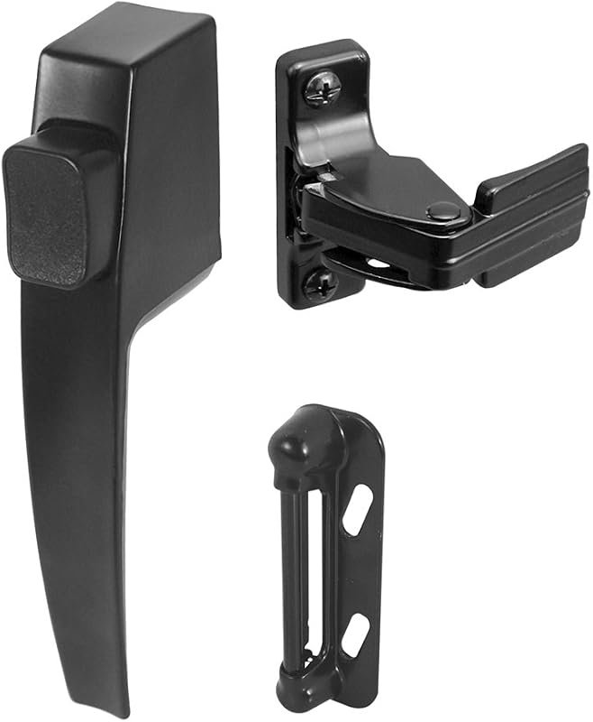 Prime-Line K 5007 black screen and storm door latch set