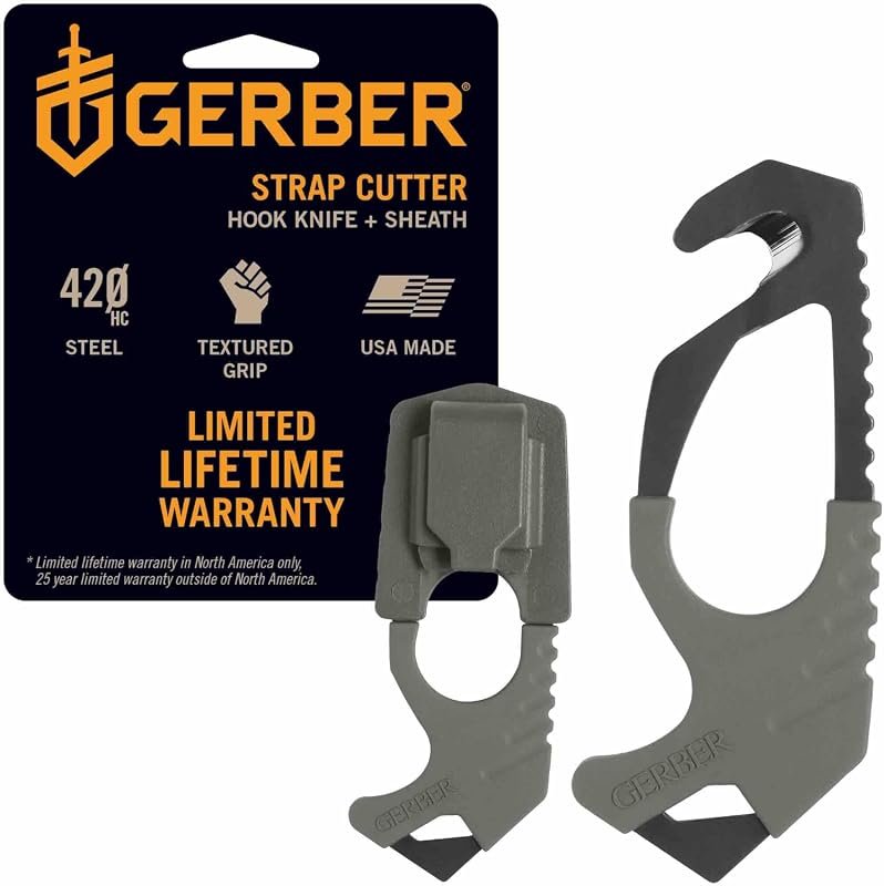 Gerber Seatbelt Strap Cutter with Glass Breaker