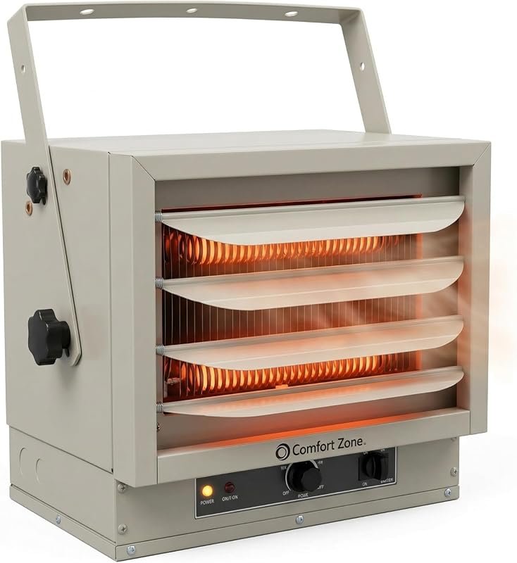 Comfort Zone 5000W Garage Heater