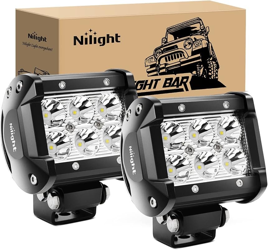 Nilight 18W LED Pod Lights