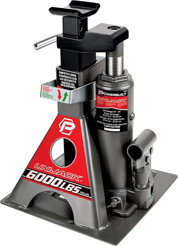 Powerbuilt 620471 3-ton Unijack bottle jack and jack stand