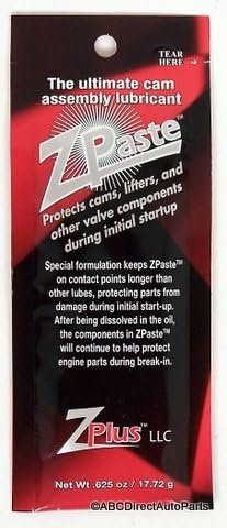 ZPaste Cam Assembly Lube