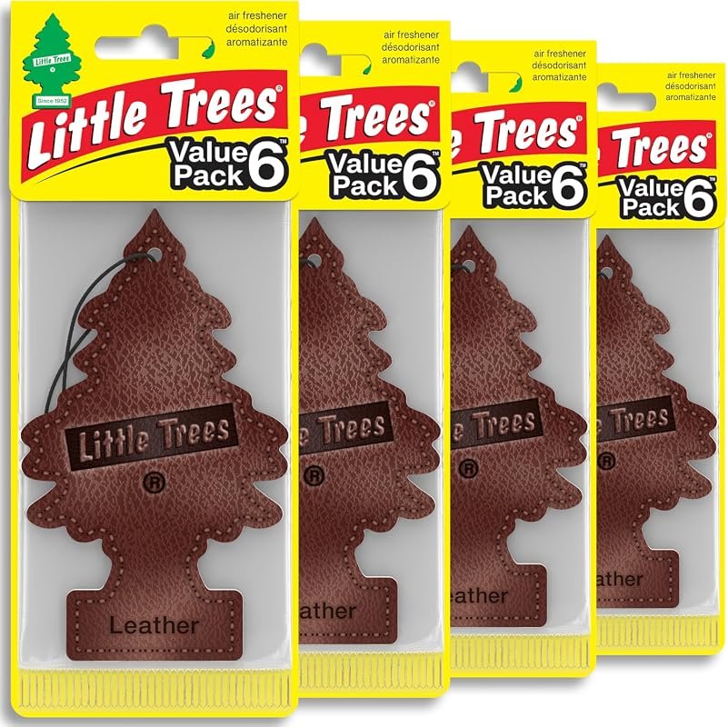 LITTLE TREES Leather Car Air Fresheners