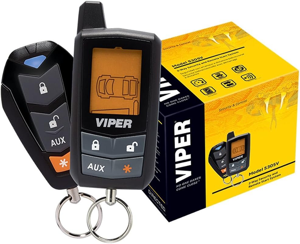 Viper 5305V Two-Way LCD Car Alarm System