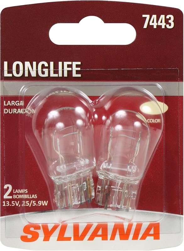 Sylvania 7443 long life miniature bulbs