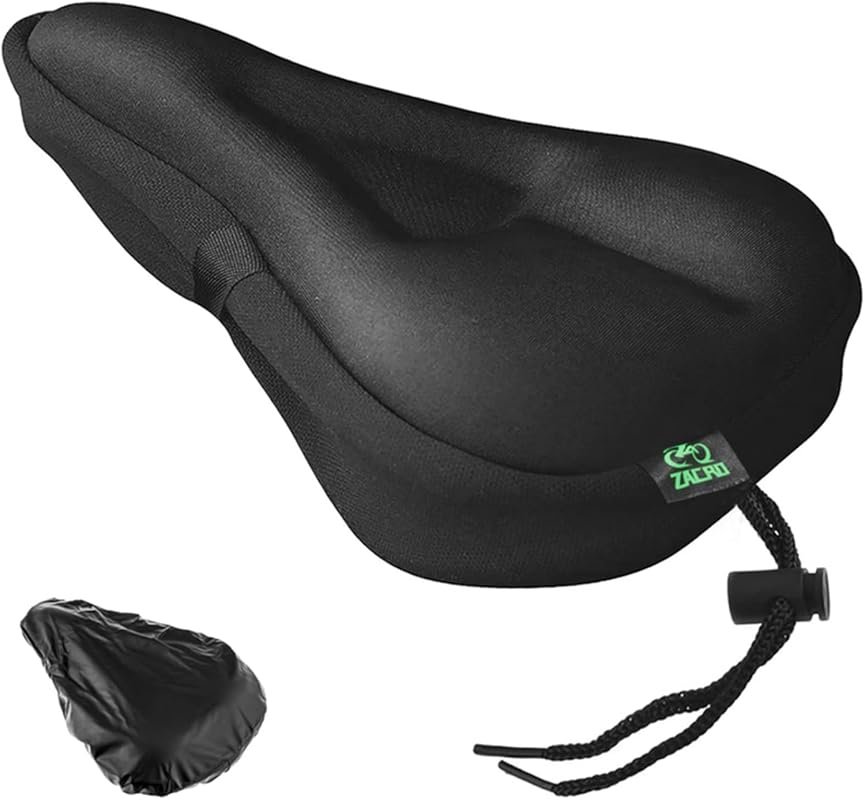 Zacro gel bike seat cushion cover