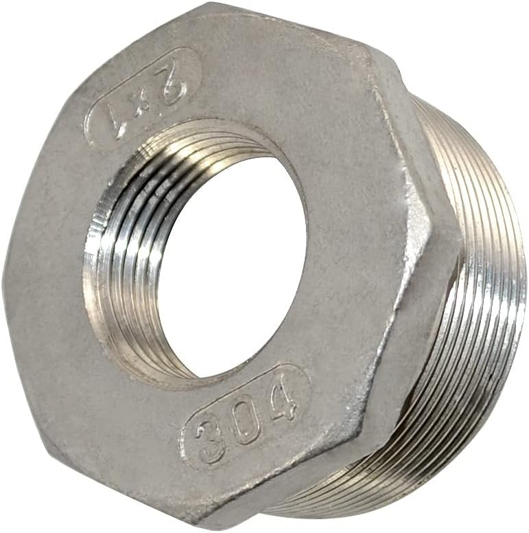 Stainless steel 304 NPT reducer bushing